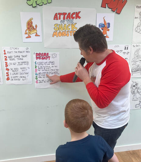Russ Daff inspiring creativity