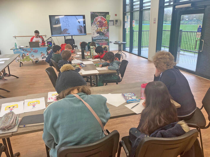 Russ Daff Comic Art Workshop