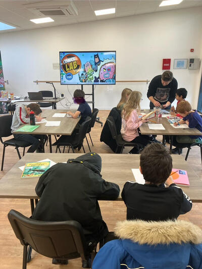 Russ Daff Comic Art Workshop